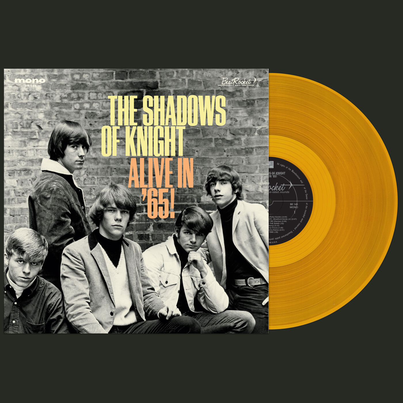 The Shadows Of Knight - Alive In '65! (Gold Vinyl) - Joco Records