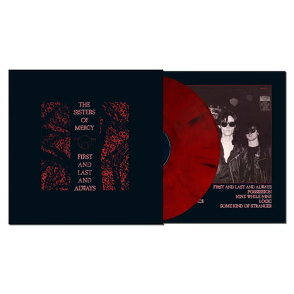 The Sisters Of Mercy - First And Last Always (Brick & Mortar Exclusive, Black & Red Marble Vinyl) (LP) - Joco Records