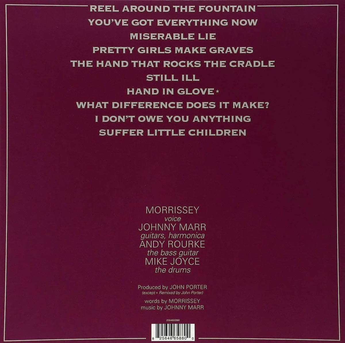 The Smiths - The Smiths (Import, Remastered) (LP) - Joco Records