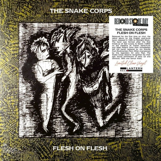 The Snake Corps - Flash On Flash (Clear Vinyl) (LP) - Joco Records