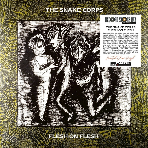 The Snake Corps - Flash On Flash (Clear Vinyl) (LP)
