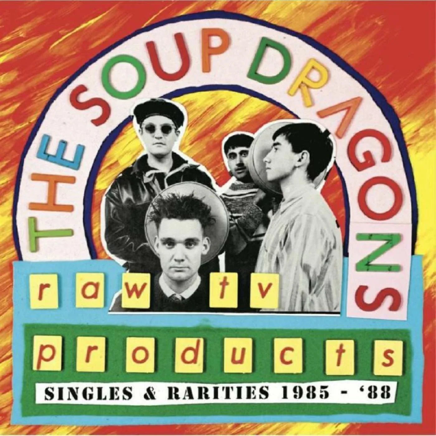 The Soup Dragons - Raw TV Products - Singles & Rarities 1985-88 (Red Vinyl) - Joco Records