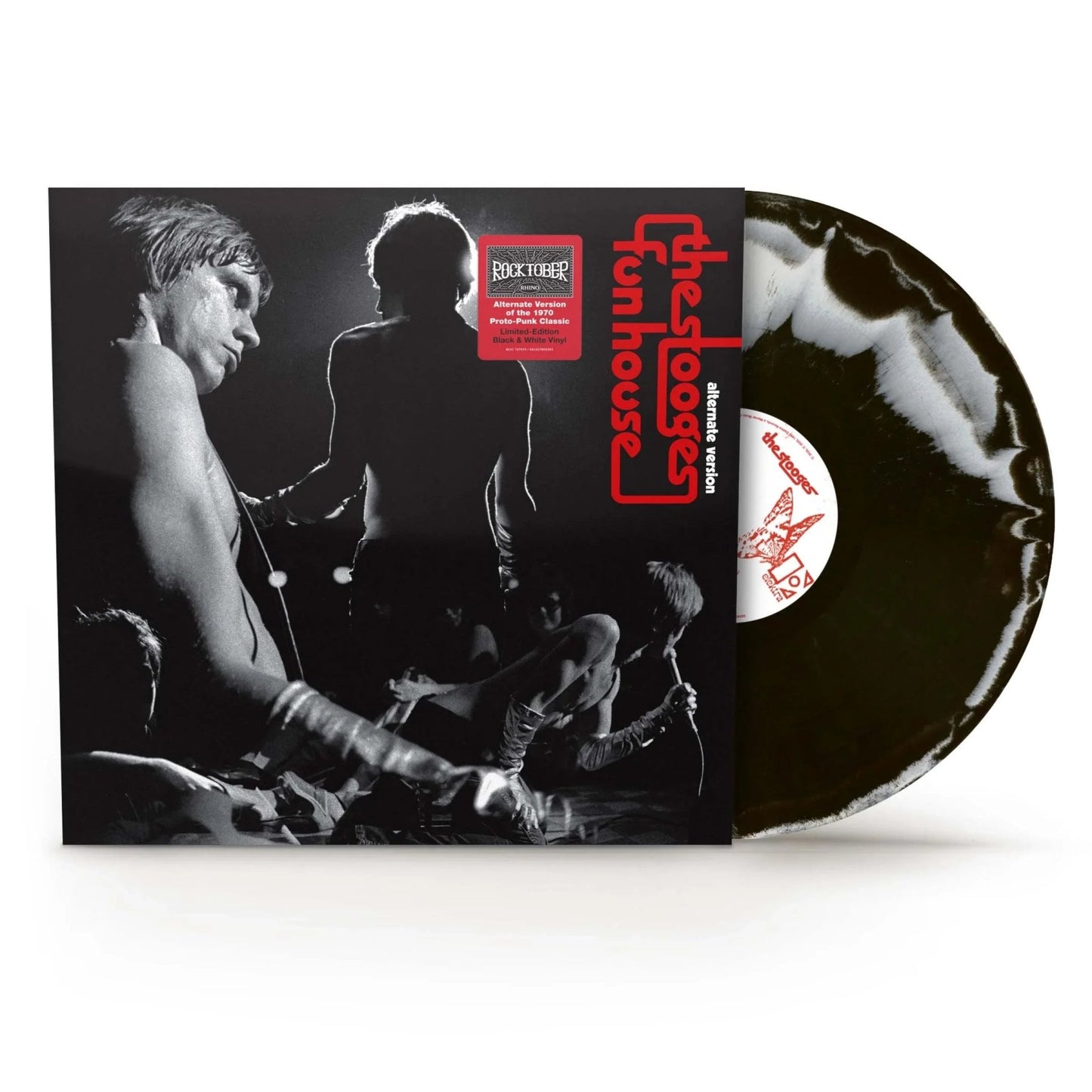 The Stooges - Alternate Funhouse (Rocktober 25 Exclusive, Black & White Vinyl) (LP) - Joco Records