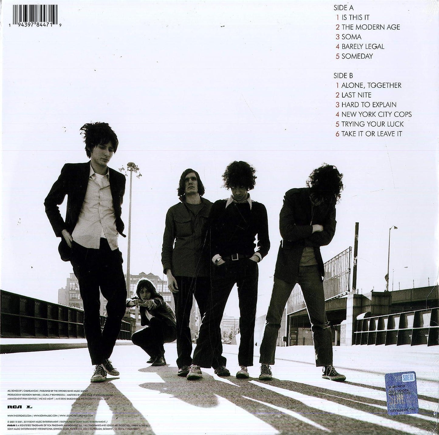 The Strokes - Is This It (International Cover) (Import) (LP) - Joco Records