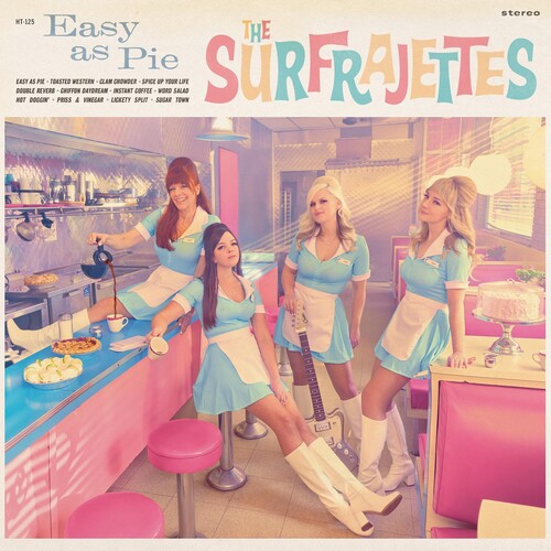 The Surfrajettes - Easy As Pie (Key Lime Pie Color Vinyl)