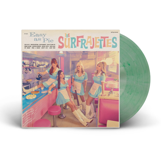 The Surfrajettes - Easy As Pie (Key Lime Pie Color Vinyl)