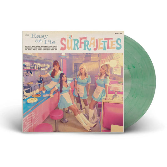 The Surfrajettes - Easy As Pie (Key Lime Pie Vinyl) (LP) - Joco Records