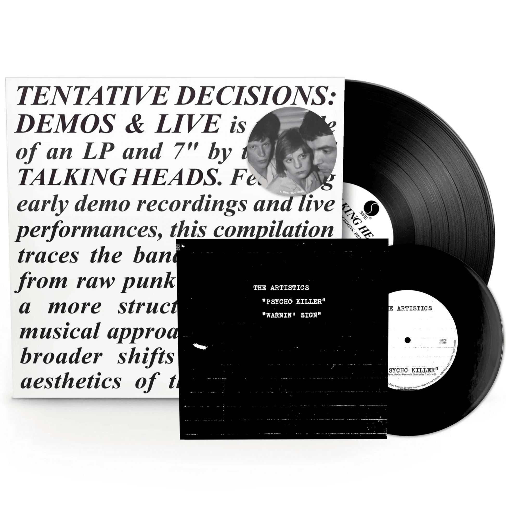 The Talking Heads - Tentative Decisions: Demos & Live (With Bonus 7") (LP) - Joco Records