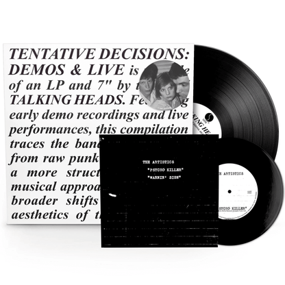 The Talking Heads - Tentative Decisions: Demos & Live (With Bonus 7") (LP) - Joco Records