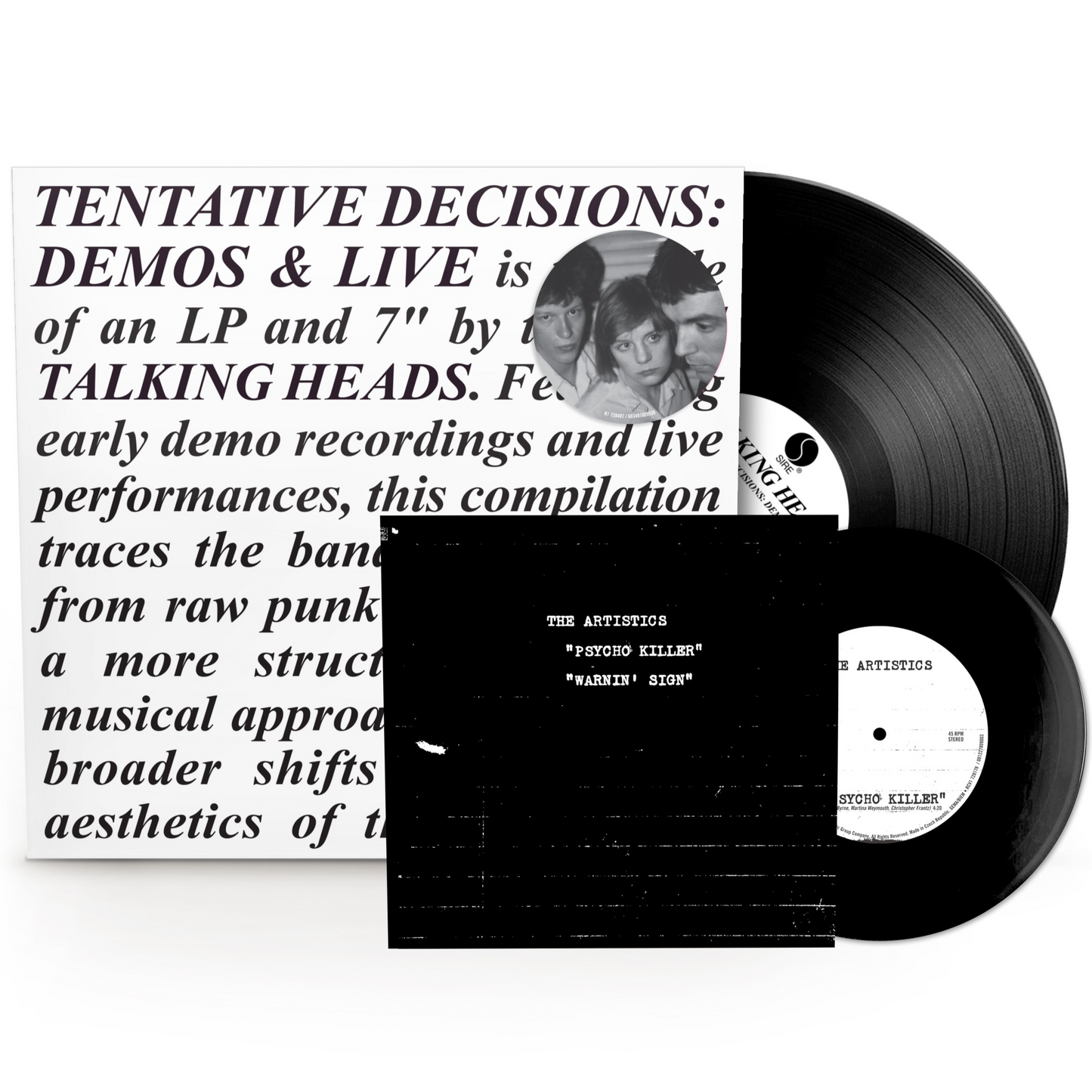 The Talking Heads - Tentative Decisions: Demos & Live (With Bonus 7")