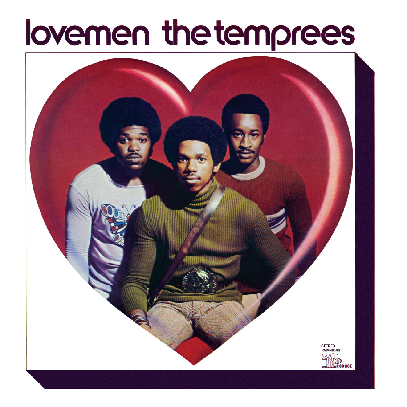 The Temprees - Lovemen (All-Analog) (Valentine Red Pet Plastic Vinyl)