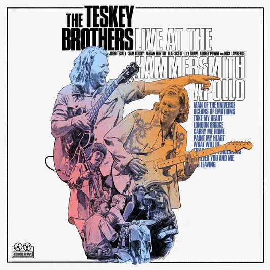 The Teskey Brothers - Live At The Hammersmith Apollo (Heron Blue Vinyl) - Joco Records