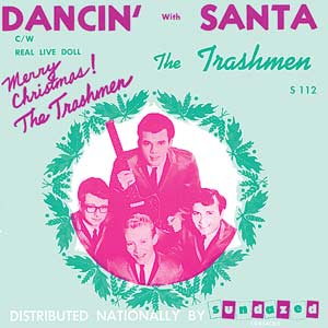 The Trashmen - Dancin' With Santa / Real Live Doll (7" Gold Vinyl) - Joco Records