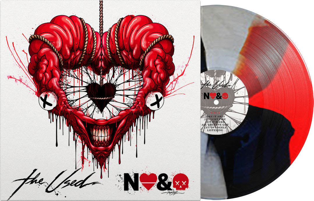 The Used - In Love And Death (Limited Edition, Red/ Black/ Clear Twist Vinyl)