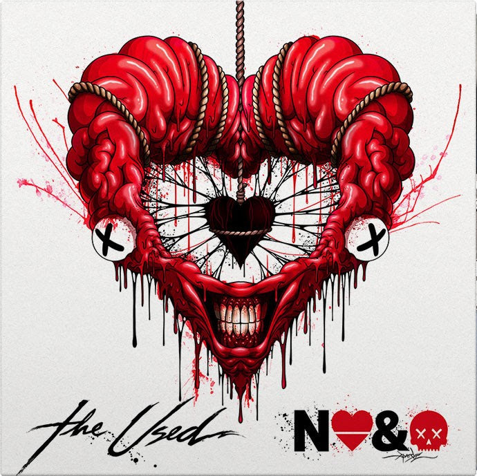 The Used - In Love And Death (Limited Edition, Red/ Black/ Clear Twist Vinyl)