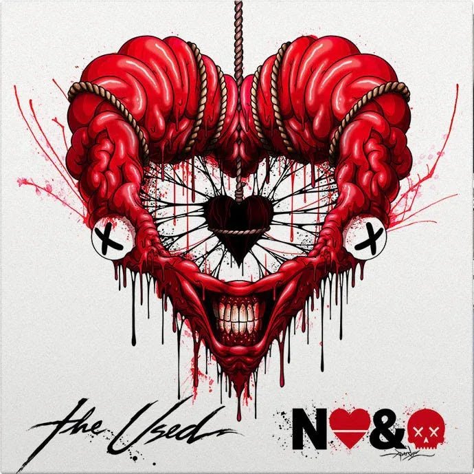 The Used - In Love And Death (Limited Edition, Red, Black & Clear Twist Vinyl) - Joco Records