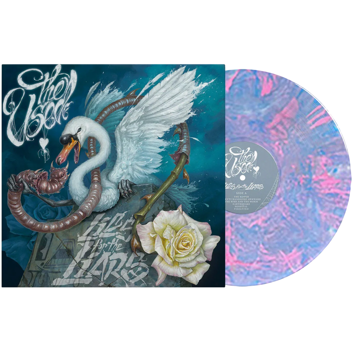 The Used - Lies For The Liars (Limited Edition, Sweet Tart Pink & Light Blue Vinyl) (LP) - Joco Records