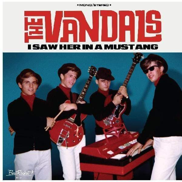The Vandals - I Saw Her In A Mustang (Blue Vinyl) (LP) - Joco Records