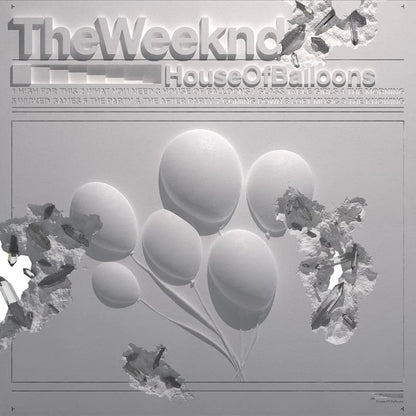 The Weeknd - House Of Balloons (Limited Anniversary Edition, Clear Vinyl) (2 LP) - Joco Records