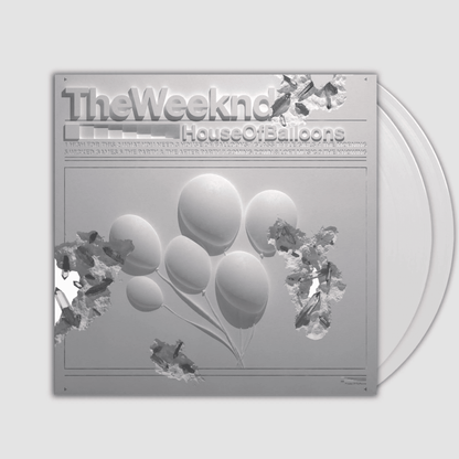 The Weeknd - House Of Balloons (Limited Anniversary Edition, Clear Vinyl) (2 LP) - Joco Records