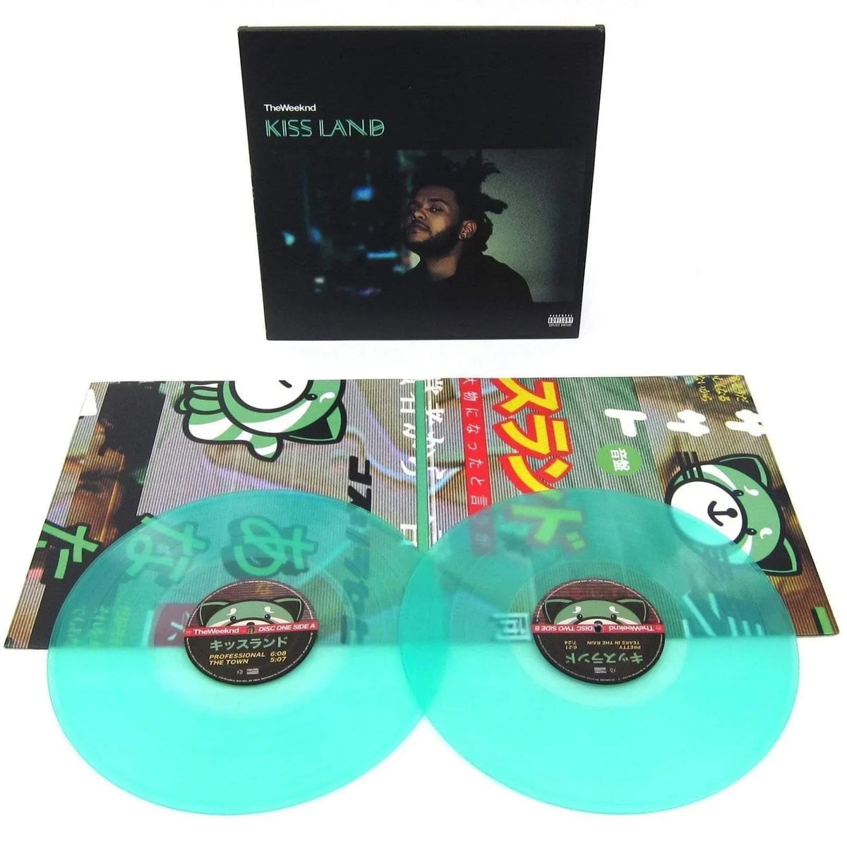The Weeknd - Kiss Land (Limited Anniversary Edition, Seaglass Foam Vinyl) (2 LP) - Joco Records