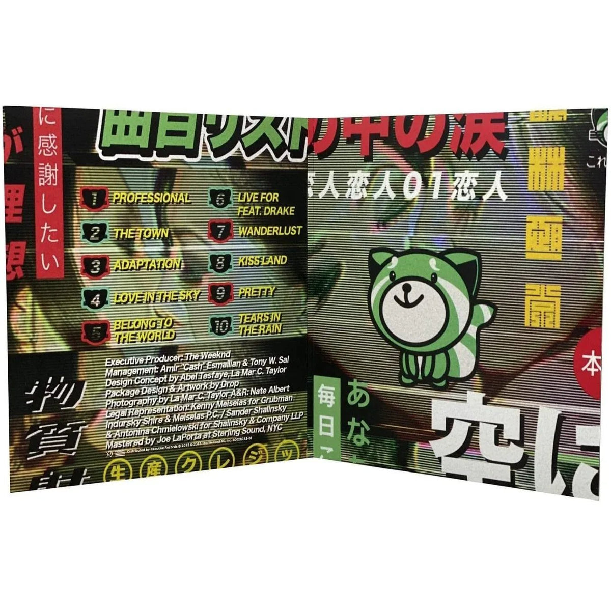 The Weeknd - Kiss Land (Limited Anniversary Edition, Seaglass Foam Vinyl) (2 LP) - Joco Records