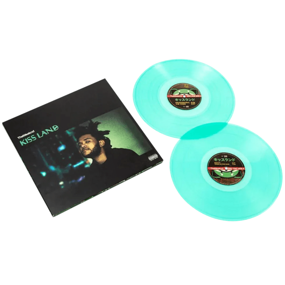 The Weeknd - Kiss Land (Limited Anniversary Edition, Seaglass Foam Vinyl) (2 LP) - Joco Records