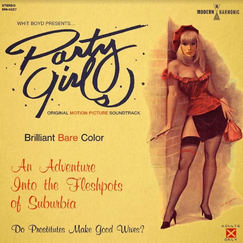 The Whit Boyd Combo - Party Girls Original Motion Picture Soundtrack (Gold Vinyl) (LP) - Joco Records