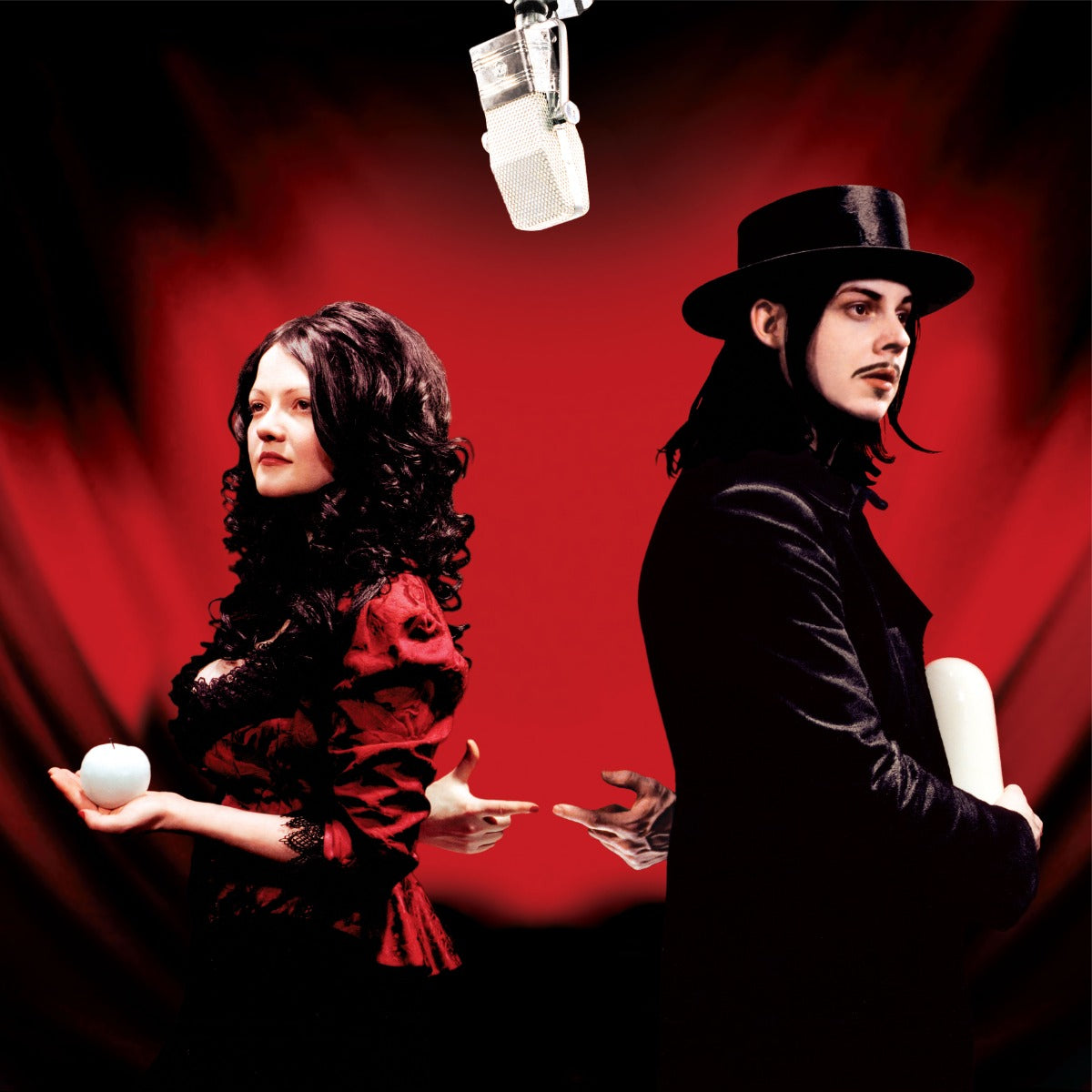 The White Stripes - Get Behind Me Satan (20th Anniversary, Limited Edition, Red/Clear/Black) (2 LP)