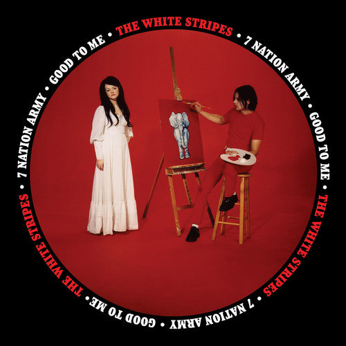 The White Stripes - Seven Nation Army / Good to Me (Black Vinyl, Remastered) (7" Single)