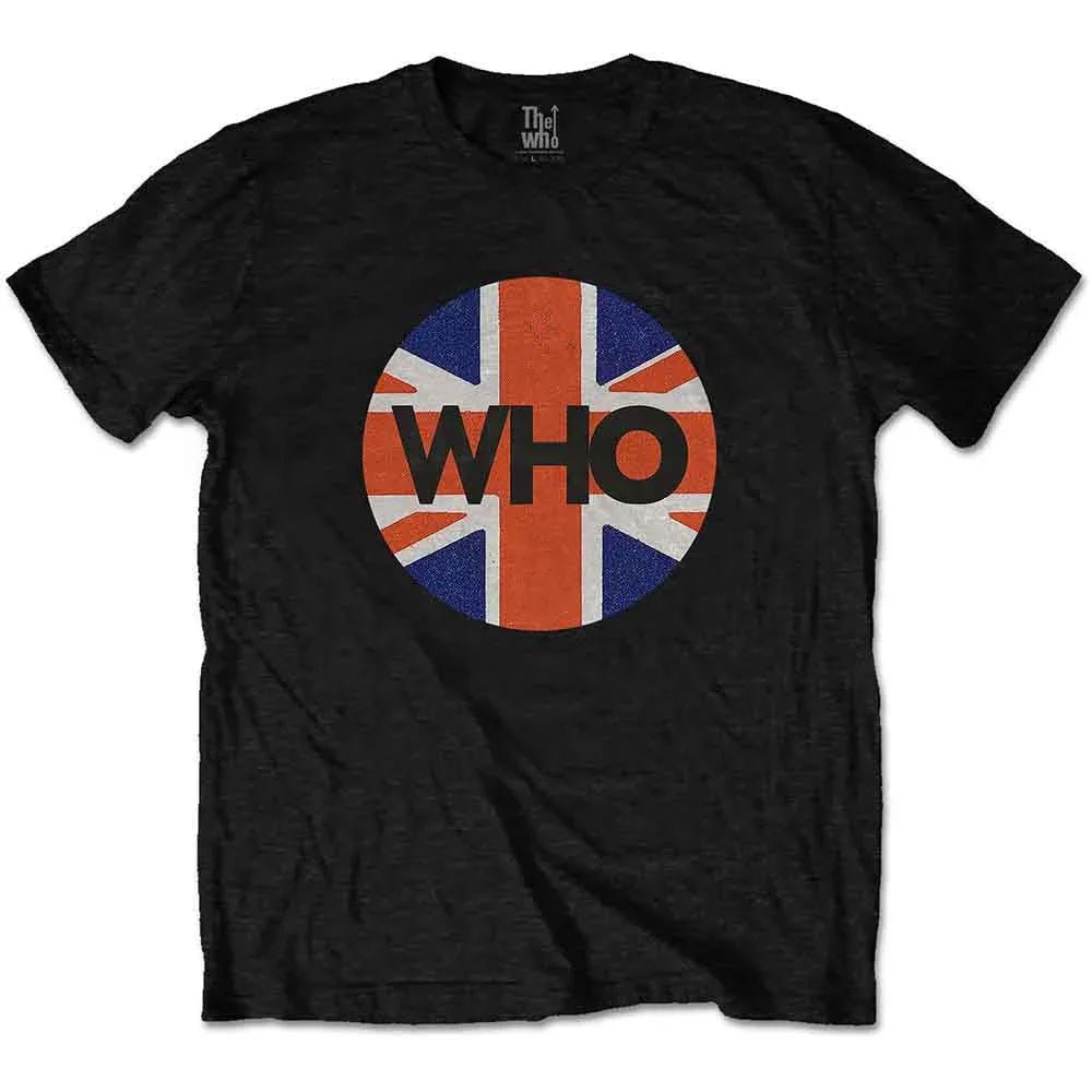 The Who - Union Jack Circle (T-Shirt) - Joco Records