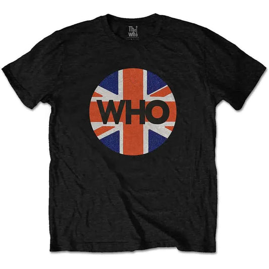 The Who - Union Jack Circle (T-Shirt) - Joco Records