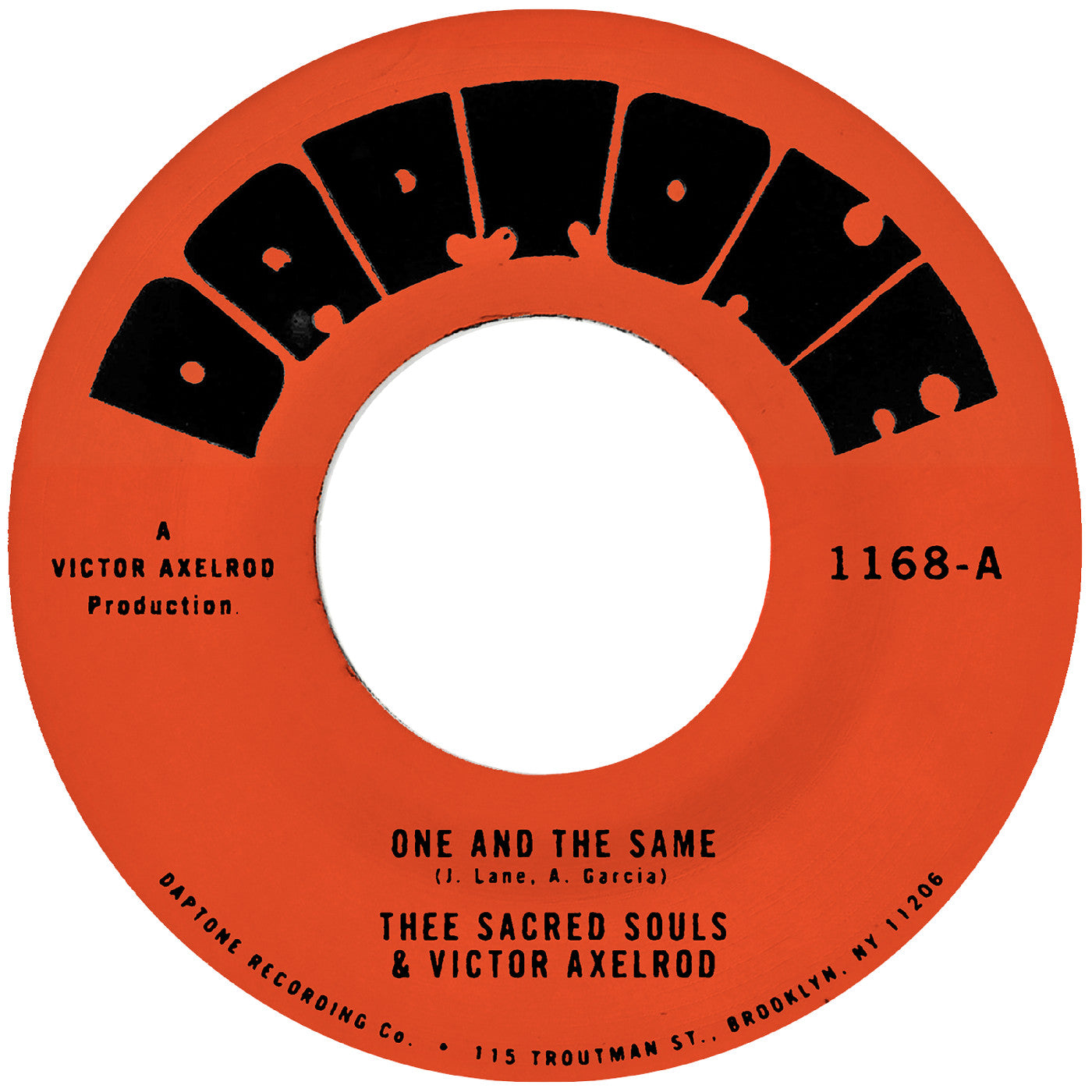 Thee Sacred Souls - One And The Same B/W Same Difference
