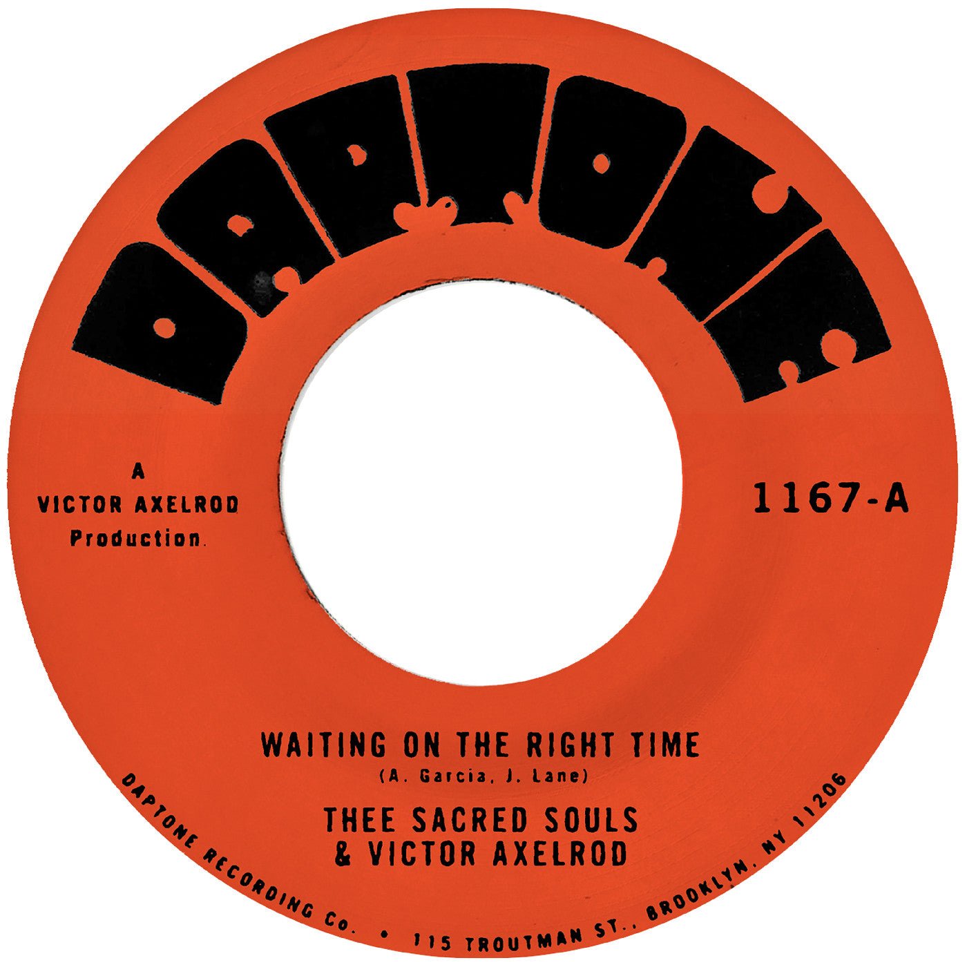 Thee Sacred Souls - Waiting On The Right Time B/W Waiting 2 (Vinyl) - Joco Records