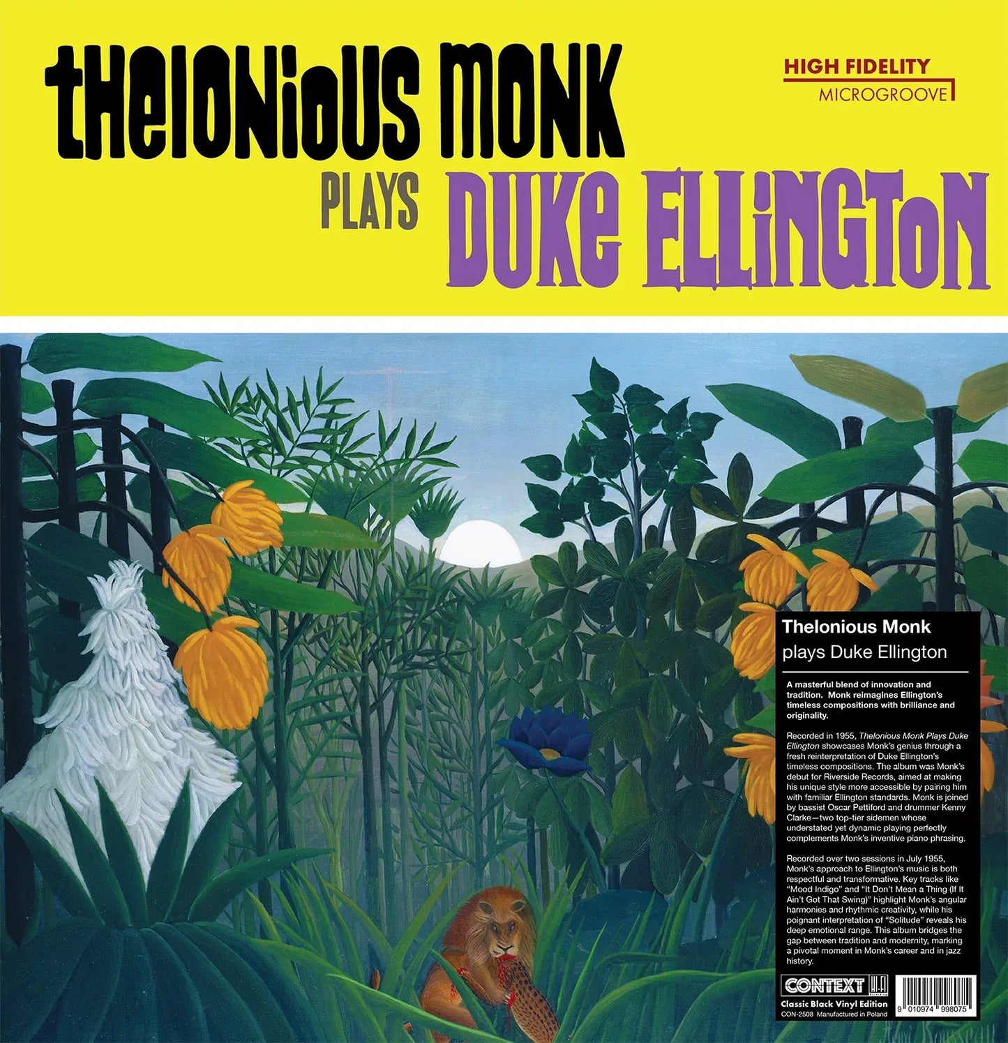 Thelonious Monk - Duke Ellington (LP) - Joco Records