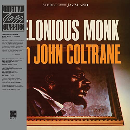 Thelonious Monk/John Coltrane - Thelonious Monk With John Coltrane (Original Jazz Classics Series) (LP) - Joco Records