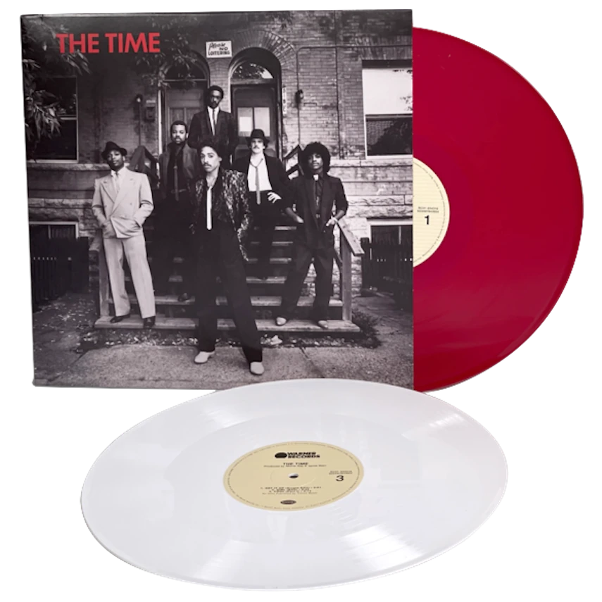 The Time - The Time (Expanded Edition) (Red & Whie Vinyl) (2 LP)