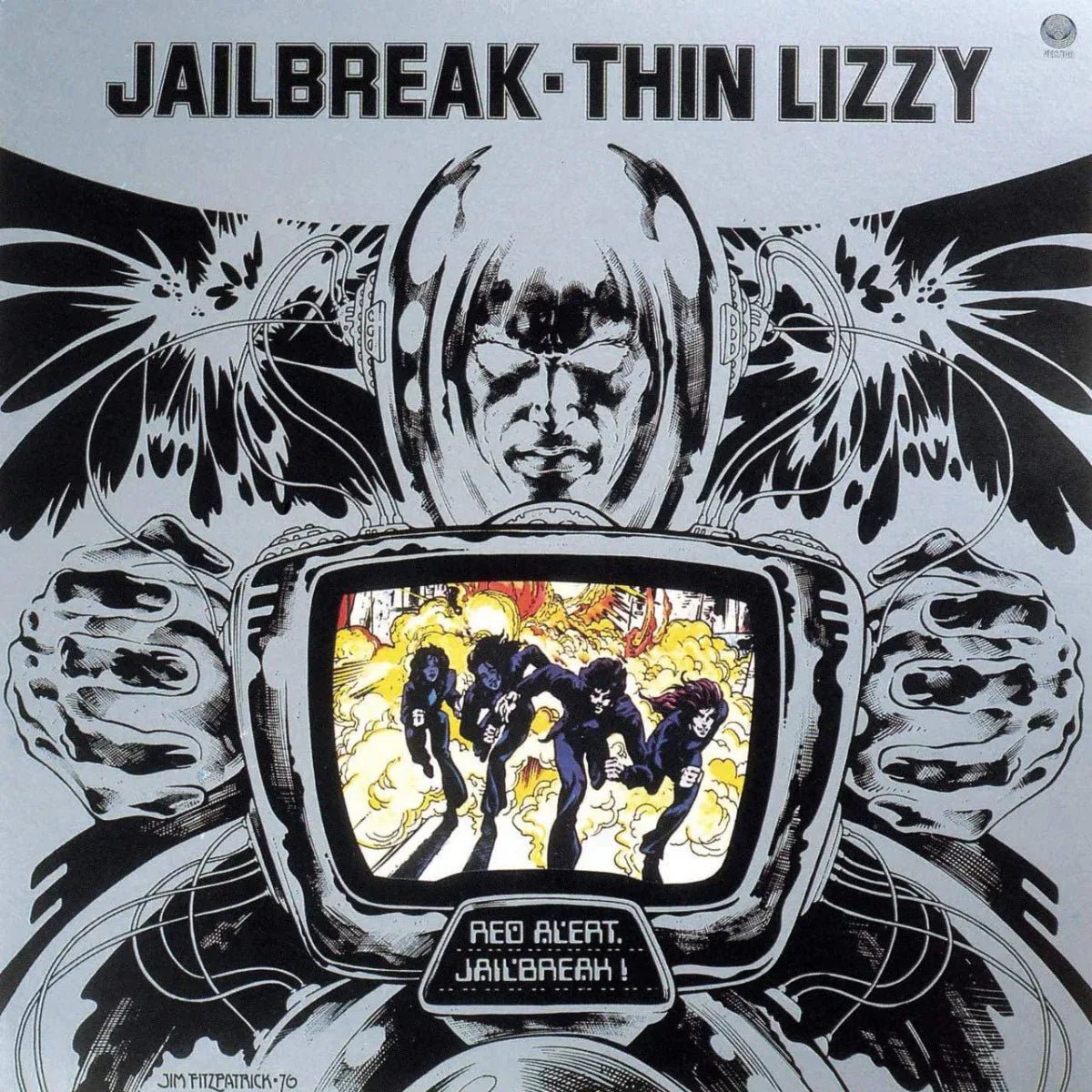 Thin Lizzy - Jailbreak (Limited Edition, "Overmaster Orange" Color Vinyl) (LP) - Joco Records