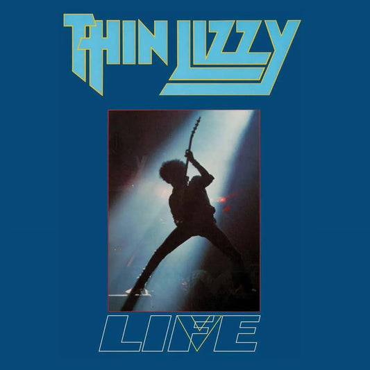 Thin Lizzy - Life Live (Limited Anniversary Edition, Aqua Vinyl) (2 LP) - Joco Records