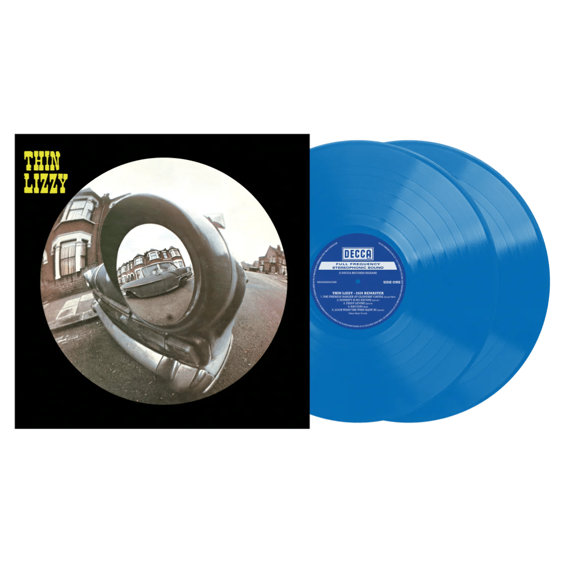 Thin Lizzy - Thin Lizzy (55th Anniversary Edition) (Limited Edition, Blue Vinyl) (2 LP) - Joco Records
