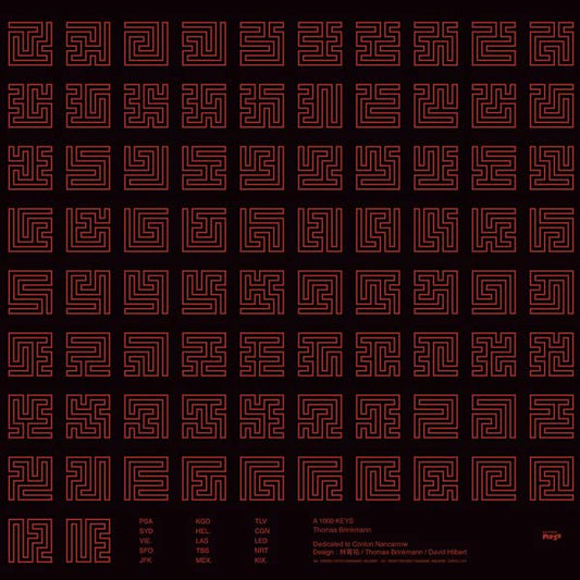 Thomas Brinkmann - A 1000 Keys (2 LP) - Joco Records