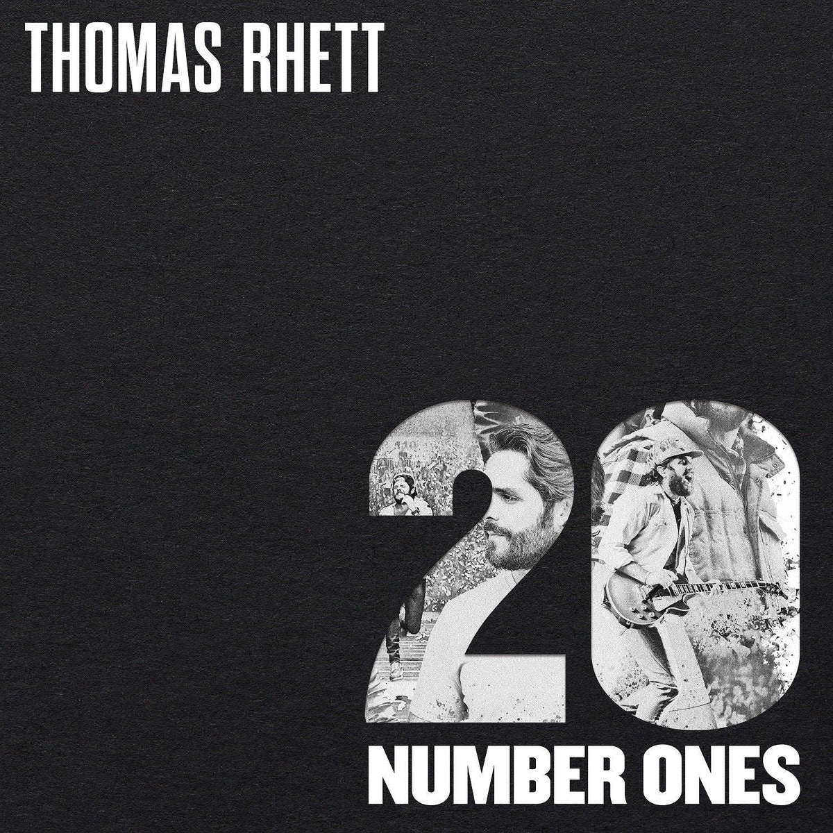Thomas Rhett - 20 Number Ones (Silver Metallic Vinyl) (2 LP) - Joco Records