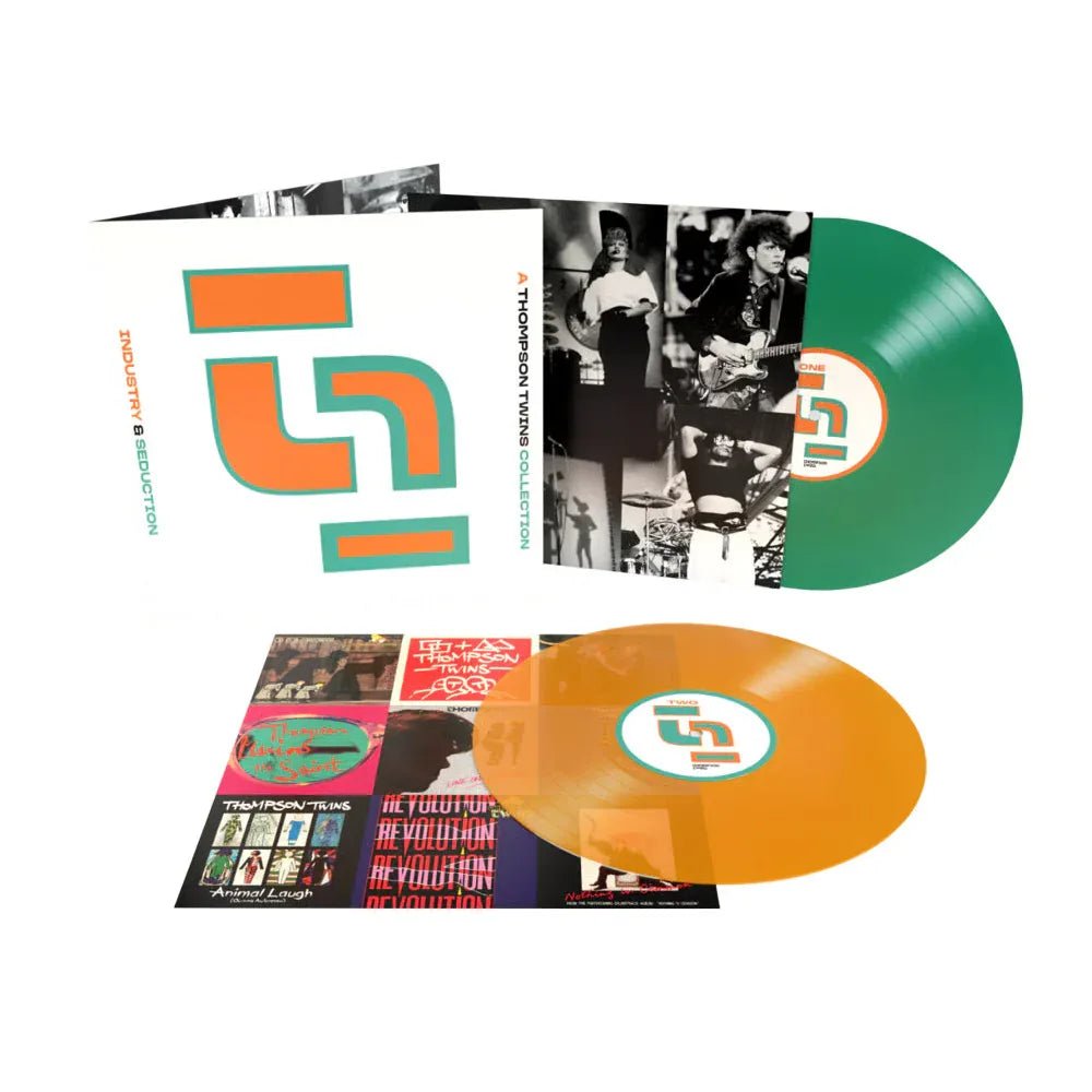 Thompson Twins - Industry & Seduction: A Thompson Twins Collection (Transparent Green/Orange 2 LP) - Joco Records
