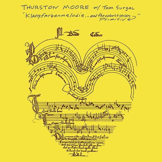 Thurston Moore W/ Tom Surgal - Klangfarbenmelodie.. And The Colorist Strikes Primitiv (LP) - Joco Records