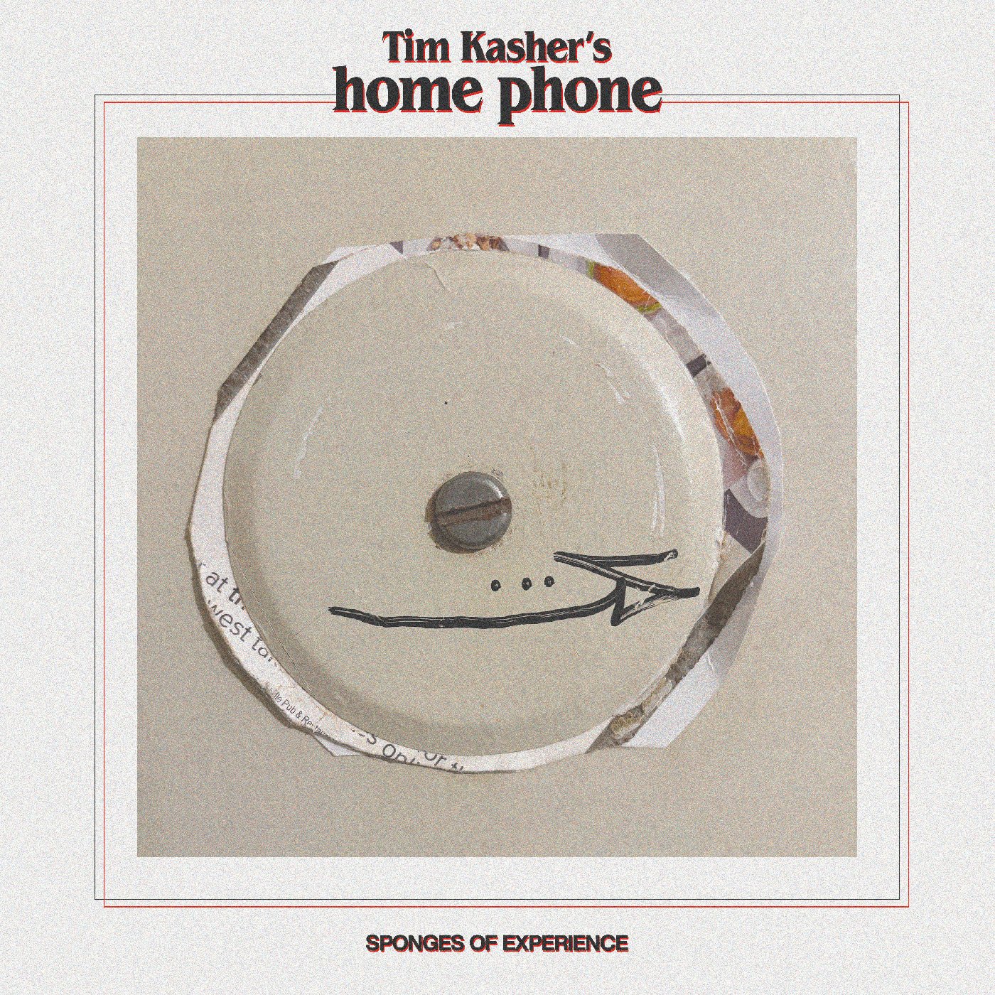 Tim Kasher - Sponges Of Experience (Indie Exclusive, Cream & Tan Half & Half Vinyl) (LP) - Joco Records