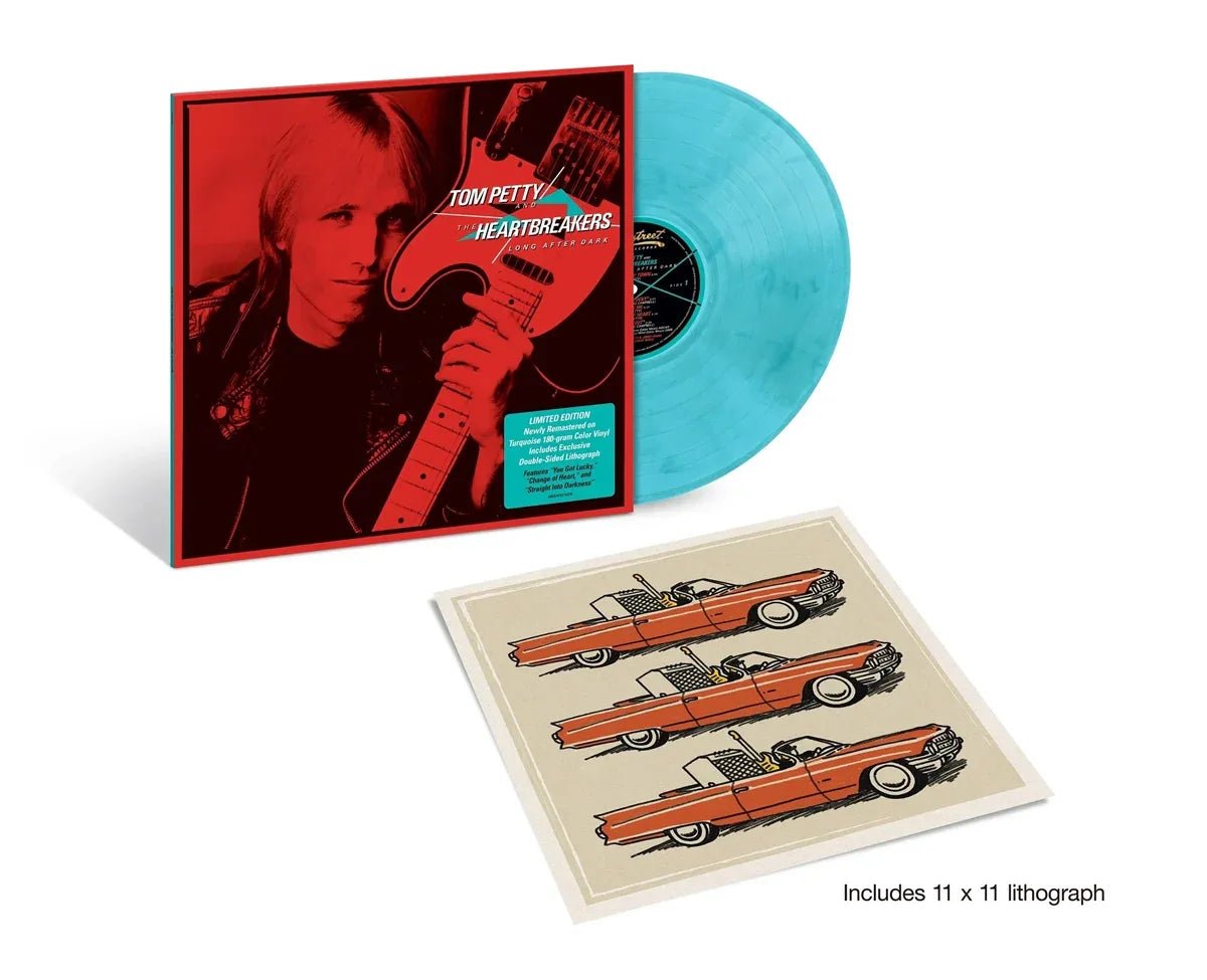 Tom Petty And The Heartbreakers - Long After Dark (Indie Exclusive, Turquoise Color Vinyl, Lithograph) (LP) - Joco Records