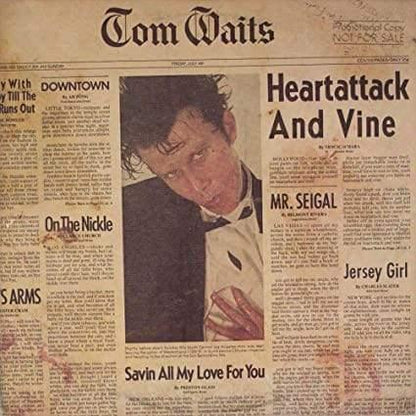 Tom Waits - Heartattack And Vine (Clear Vinyl) (LP) - Joco Records