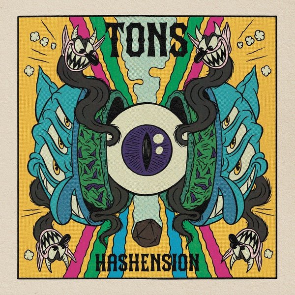 Tons - Hashension (Neon Green Vinyl) (LP) - Joco Records