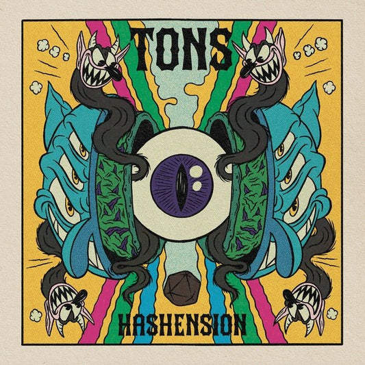 Tons - Hashension (Neon Green Vinyl) (LP) - Joco Records
