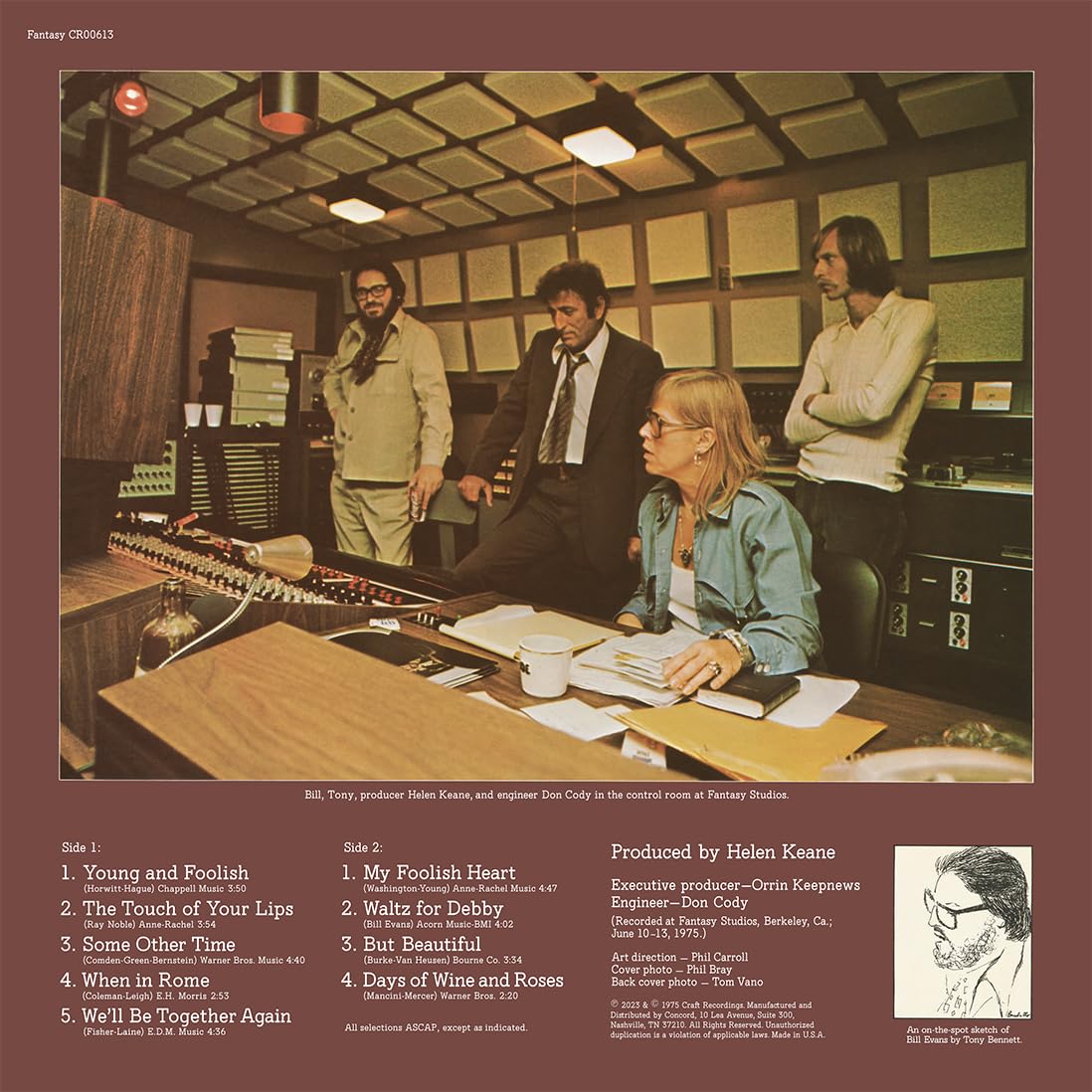 Tony Bennett, Bill Evans - The Tony Bennett / Bill Evans Album (Jazz Classics Series) (LP) - Joco Records